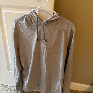 Rhoback Light Gray Hoodie for Men